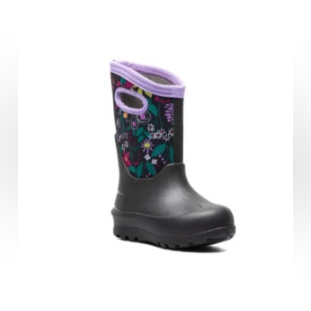 Bogs Kids' Neo Classic FloralWinter Boot (Toddler, Little Kid& Big Kid)
